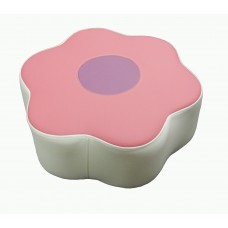 Italica K152 Pink Purple Flower Waiting Stool for Toddlers