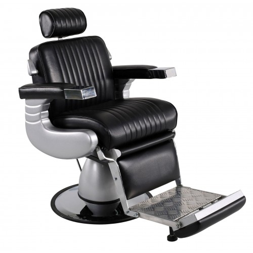 ITALICA 8551 Arrow Barber Chair With Oversized Base Black Only