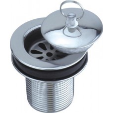 Italica 613 Small Bar Sink Drain Stainless Steel With Tight Cap
