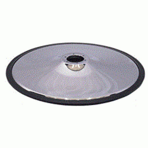 23" Floor Steel Plate For GX2 Styling Chair Pumps With 6 Screw Holes