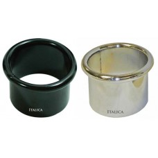 italica 056 Blow Dryer Ring 2.75 Inch Diameter Holder Black or Stainless Steel From Italica
