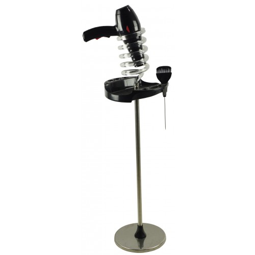 Hair Dryer Stand and Brush/Tool Holder