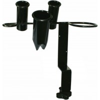 029 Table Clamp Hair Styling Tool Holder Black