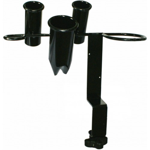 CLOSEOUT 029 Table Clamp Hair Styling Tool Holder Black Metal NO RETURNS NO REFUNDS!