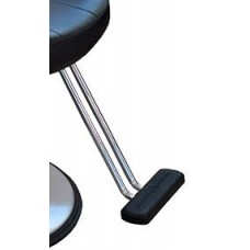 T Shape Chromed Rubber Tread Footrest For Belvedere Brand Styling Chairs