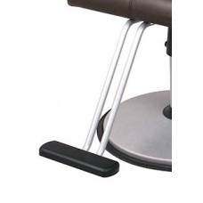 T Shape Powder Coated Footrest With Rubber Tread For Belvedere Styling Chairs