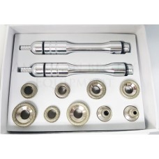 Diamond Dermabrasion Wand Set With 9 Heads For F336 Diamond Dermabrasion