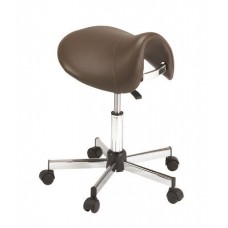 678 Saddle Style Stool Black Only For Salons and Spas From Pibbs USA