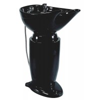 4339 Adjustable Tilting Porcelain Pedestal Shampoo Bowl Great For Wheel Chairs