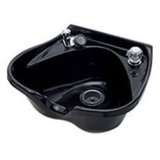 30W Rounded Fiberglass Shampoo Bowl Choose Color and Faucet Set by Marble Products