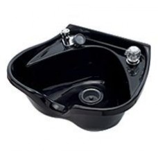 30PE Gypsy 2 Black Rounded Shampoo Bowl Includes 550 Faucet 