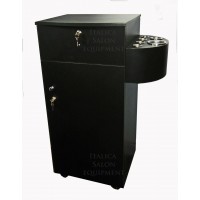 2529 Locking Portable Storage Or Styling Cabinet