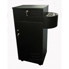 TOTALLY Great Deal- Italica 2529 Portable Storage Or Styling Cabinet Locking