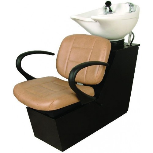 Collins 12BWS Kelsey Shuttle Side or Backwash From Collins With Sliding Chair Tilting Porcelain Shampoo Bowl Your Choice Colors UPC Coded