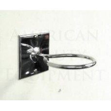 Belvedere C46 Chrome Stainless Steel Hair Dryer Holder For Top Hair Salons and Beauty Shops