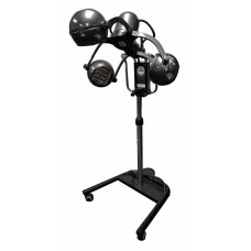 Pibbs 14005 Satellite Hair Color Perm Heat Processor Rotates Around Head From Italy