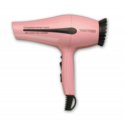 Pink MegaPower 4000 Professional Hair Dryer
