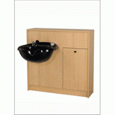 SL648L Lower Shampoo Bulkhead With Storage 48W x 12D x 80H From Takara Belmont USA 