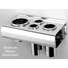 Pibbs 473 Stainless Steel Wall or Cabinet Mount Styling Tool Holder Best Quality Stainless Steel