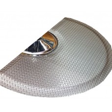 Free Shipping Sports 4X5 Half Circle Salon Anti Fatigue Hair Salon Mat Black Only 4860S