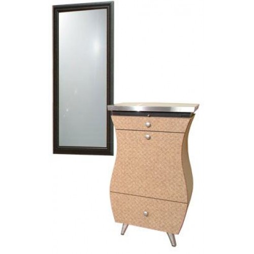Collins 864-24 Raggio Styling Vanity Station With Stainless Top