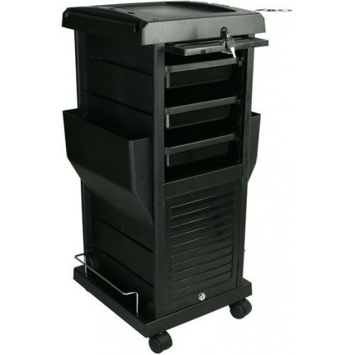 100B Beauty Cart Hair Color Utility Cart With Locking Doors From Italica