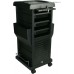 100B DURABLE Locking Cart Color Utility Cart For Beauty Salons