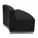 Free Shipping 803 Angle Out-seat Piece Reception Single Sofa Black
