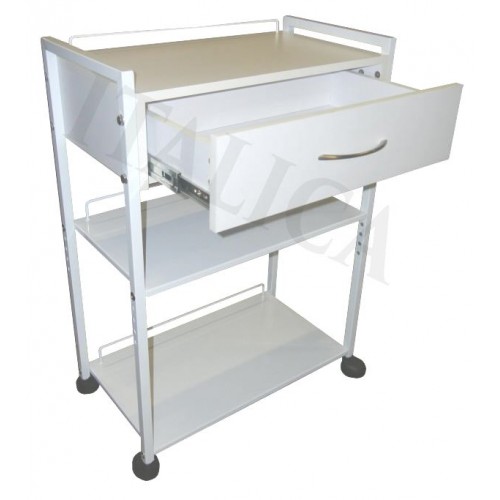Italica NT01 Metal Facial Skin Care Trolley With Adjustable Shelf Fast Shipping