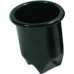 052 -2.75" Crimped Dryer Flat Iron Insert Grommet Black Italica 