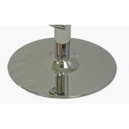 G11 23 Inch Floor Plate Chrome With Rubber Ring Under Plate Hidden