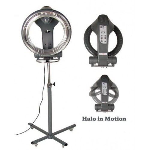 Jeffco Halo Hair Coloring Perm Processor 4476 On Caster Base With Rotating Arm