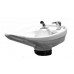 Pibbs 5274 or 5277 Shallow Porcelain Shampoo Bowl Only