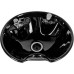 Jeffco 8200 Round Tilting Porcelain White or Black Sidewash Shampoo Bowl Includes Vacuum Breaker