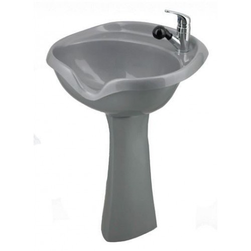 2001 Wall Hung Pedestal Style Shampoo Bowl With Faucet Set By Marble Products