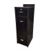 Italica CS67-2 12" Wide Hair Salon Cabinet Tool Drawer Locking Dark Chocolate