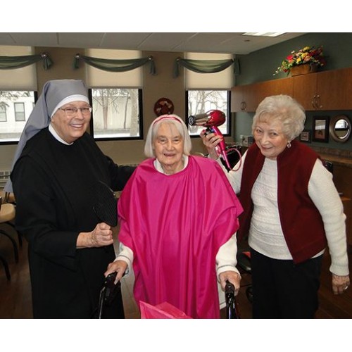 Curly Q Salon-Little Sisters of The Poor Palatine-Remodel 2016