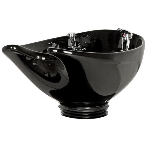 Collins 16BWS Kiva Shuttle Backwash Sliding Chair Tilting Porcelain Shampoo Bowl