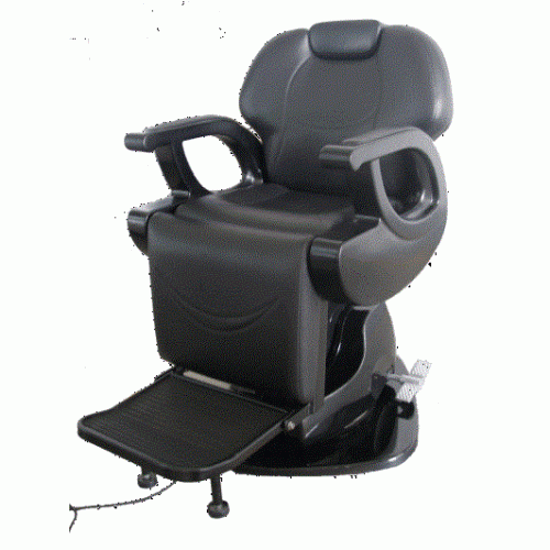 Italica Electric Lift 3508E Max Barber Chair Black in Stock