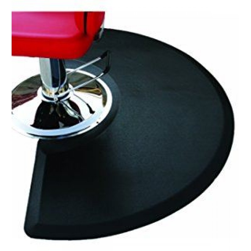 Free Shipping 3 Foot X 5 Foot Heel Proof Half Circle Anti Fatigue Salon