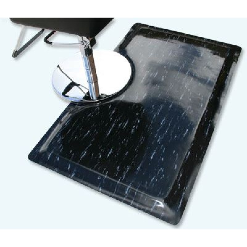 Free Shipping 3 X 4 Marbleized Rectangle Anti Fatigue Salon Mat For