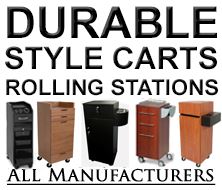 Hair Coloring Trays Plus Beauty Carts For Hair Supplies Plus Hair Coloring