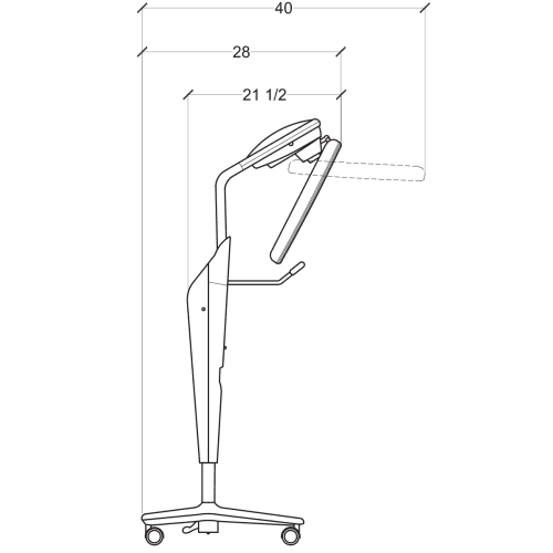 Rollerball F Color Processor Adjustable Stand (Made In Japan) - Image 8