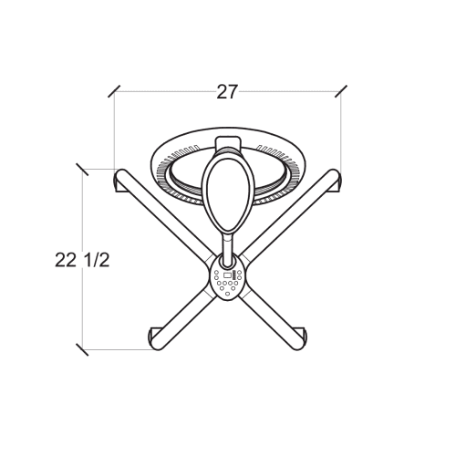 Rollerball F Color Processor Adjustable Stand (Made In Japan) - Image 9