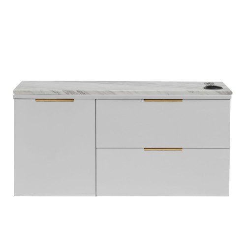 6002-XX Wall Styling Station With Optional Mirror - Image 11