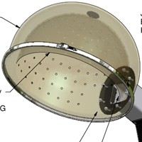 Inner Hood HDP-1011G For Highland Dryer Model 1500, 1550 or 1570 - Image 2