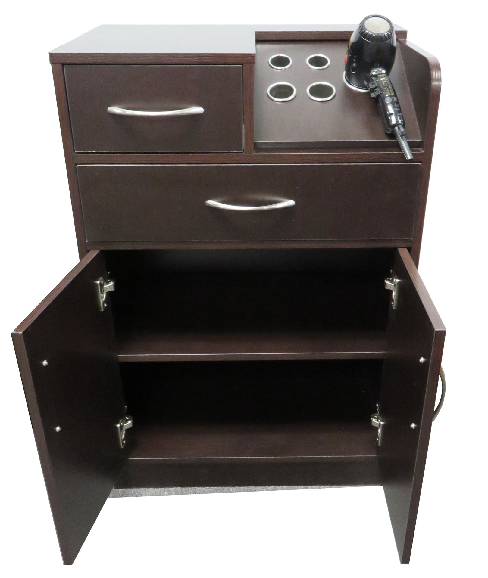 Italica CS10 Styling Station With Angled Styling Tool Panel Lots of Storage - Image 3