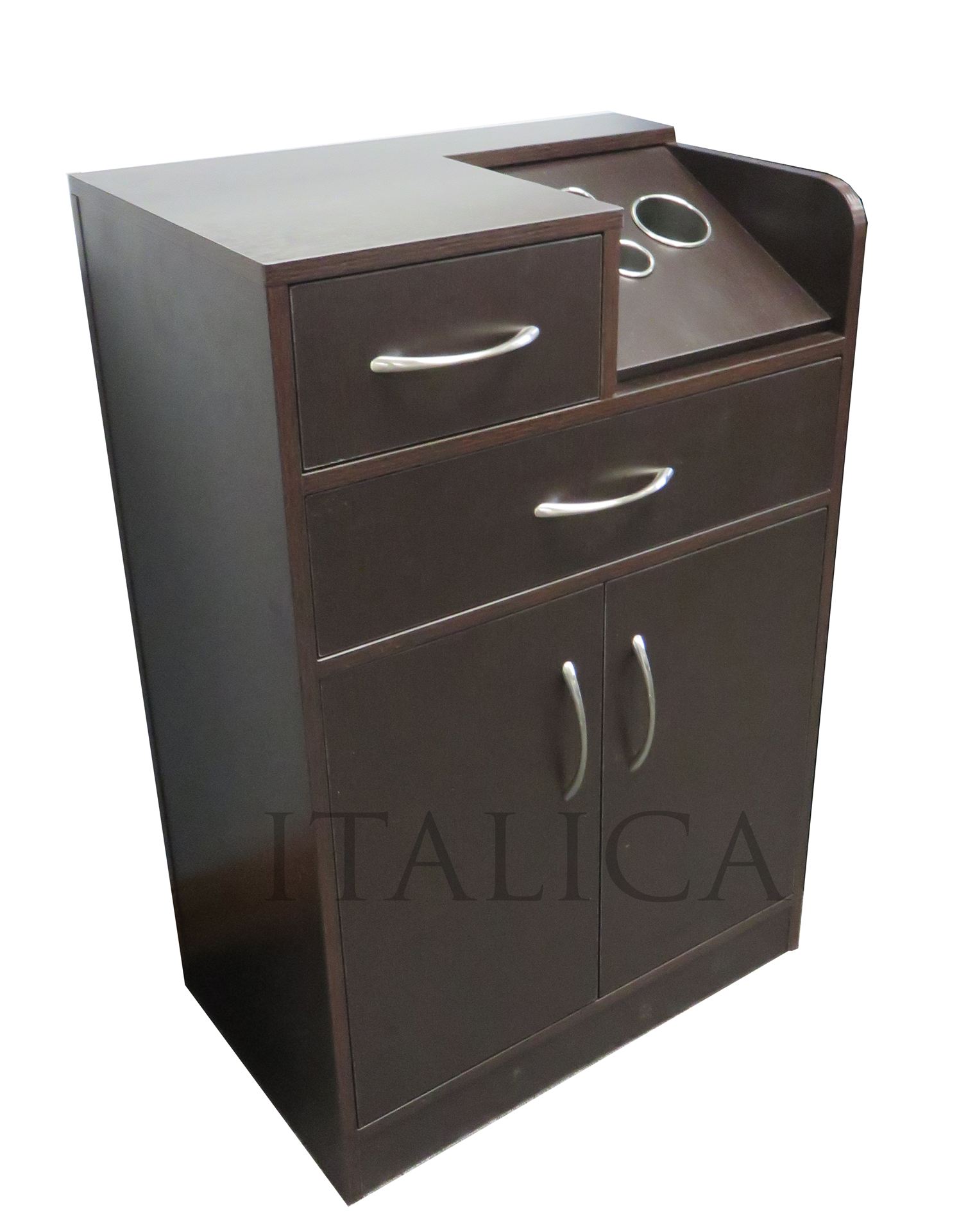 Italica CS10 Styling Station With Angled Styling Tool Panel Lots of Storage