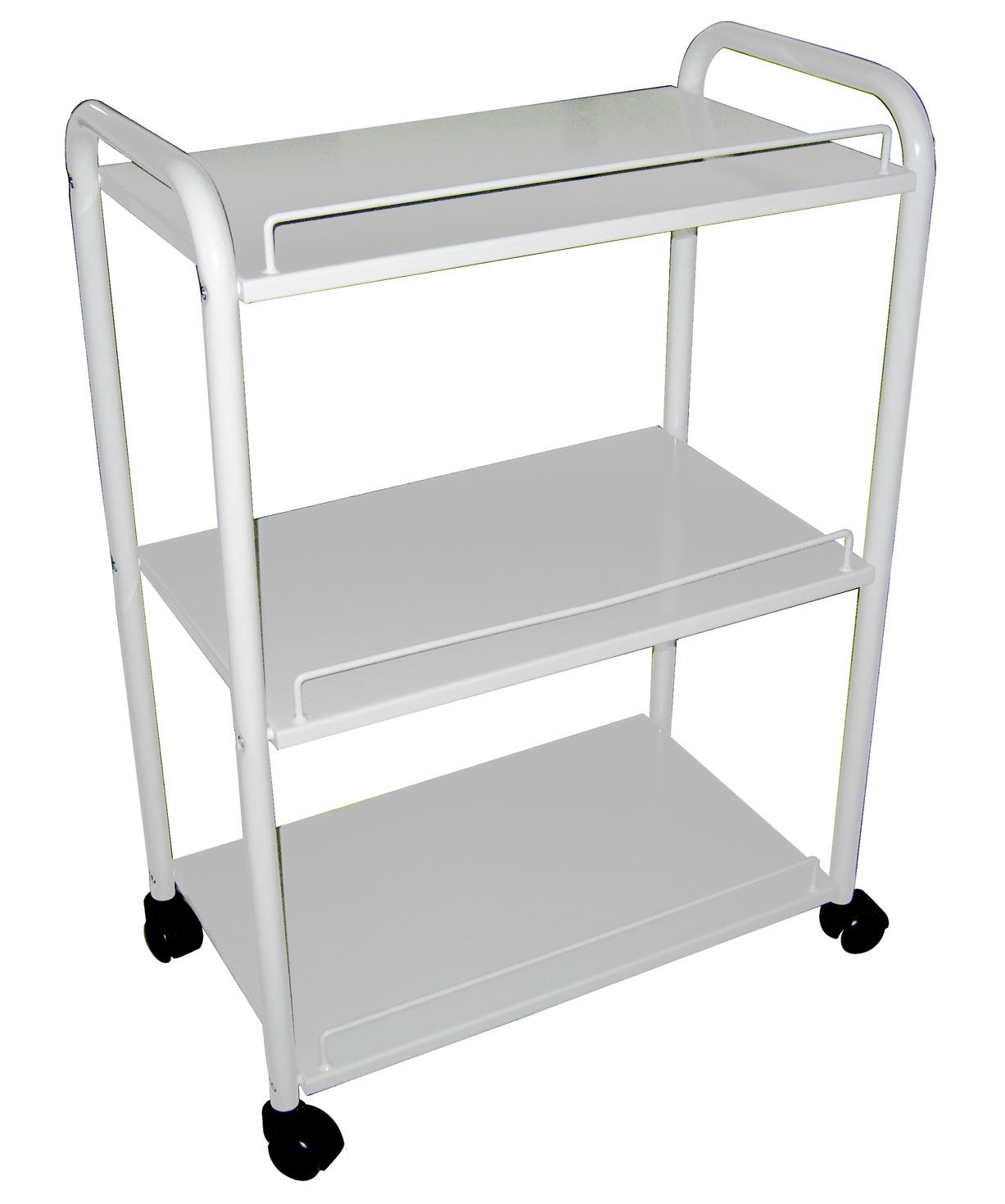 8000-1 Metal White Facial Skin Care or Waxing Trolley