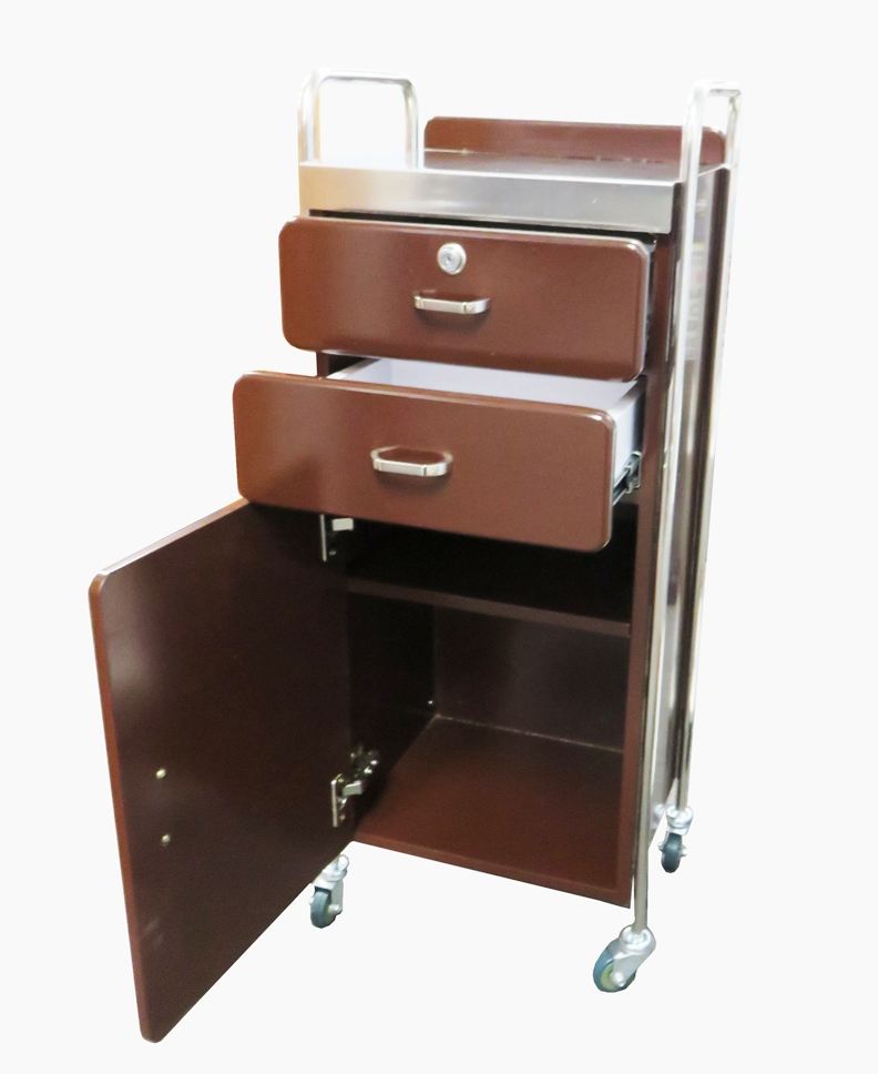 Beauty Trolley PT05 All Purpose Locking Stainless - Image 3